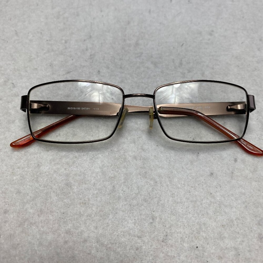 Dale Earnhardt Jr. Eyeglasses 56-18-150 Satin Brown 6804 Full Rim/ Rectangle